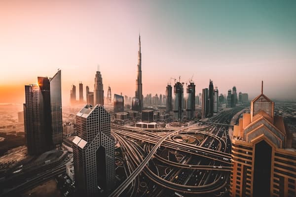 Dubai skyline — NRI home loan Hyderabad